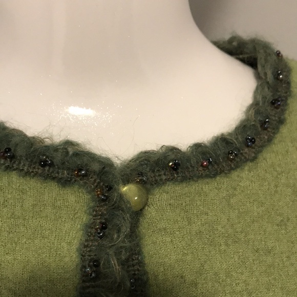 NWOT Laura Petites wool cardigan - Picture 3 of 12